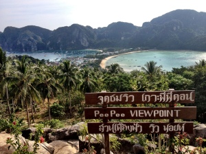 View of Phi Phi, such a beautiful Island.